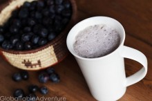 Finnish Blueberry Milk | 22 Campfire & Scandinavian Recipes to celebrate Midsummer’s Night