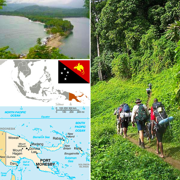 Papua-New-Guinea-Maps-and-Flag