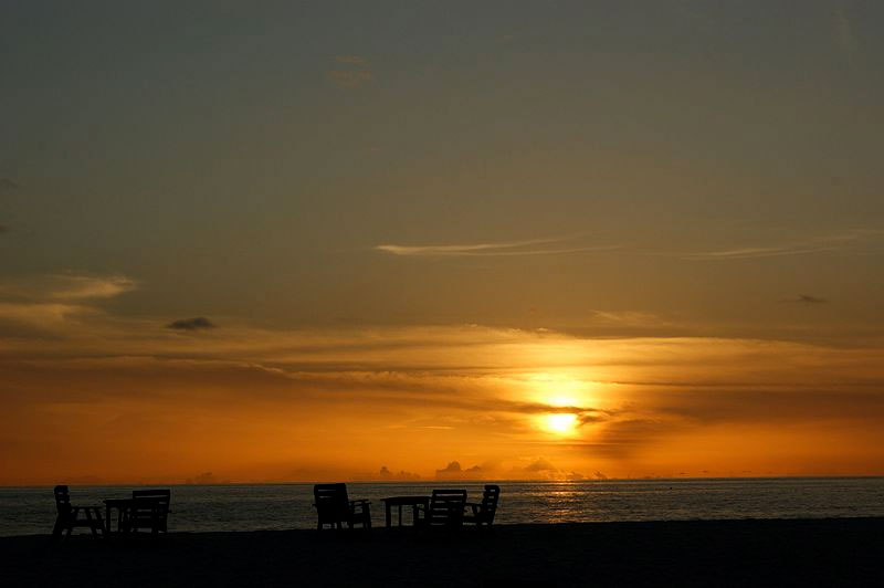 A beach in Sierra Leone. Photo by Annabel Symington.