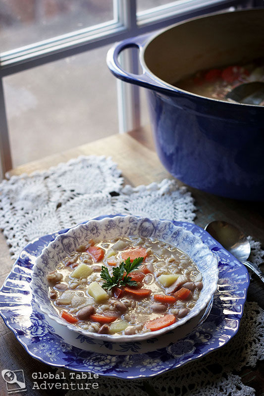 Bean n' Barley Soup | Ričet slovenia.food.recipe.img_0570