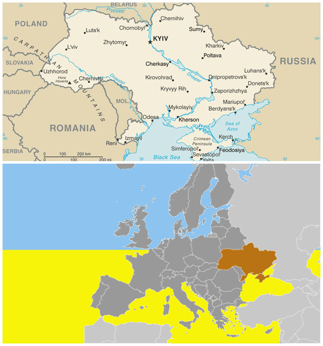 Maps and flag courtesy of the CIA World Factbook.