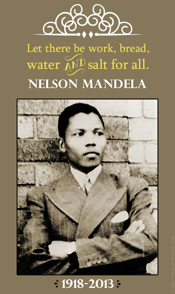 Nelson Mandela Quote... Plus dozens of other inspiring quotes from around the world.