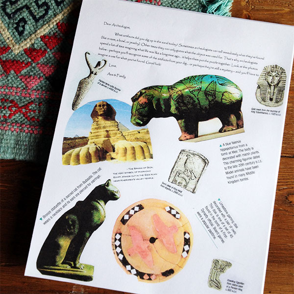 DIY Archeological Dig | How to throw an Egyptian-themed birthday party