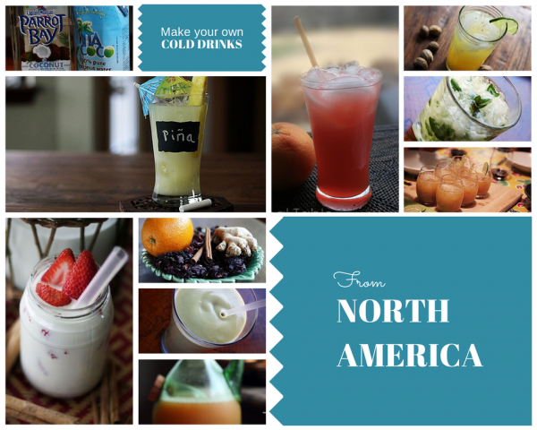 Cold drinks from North America