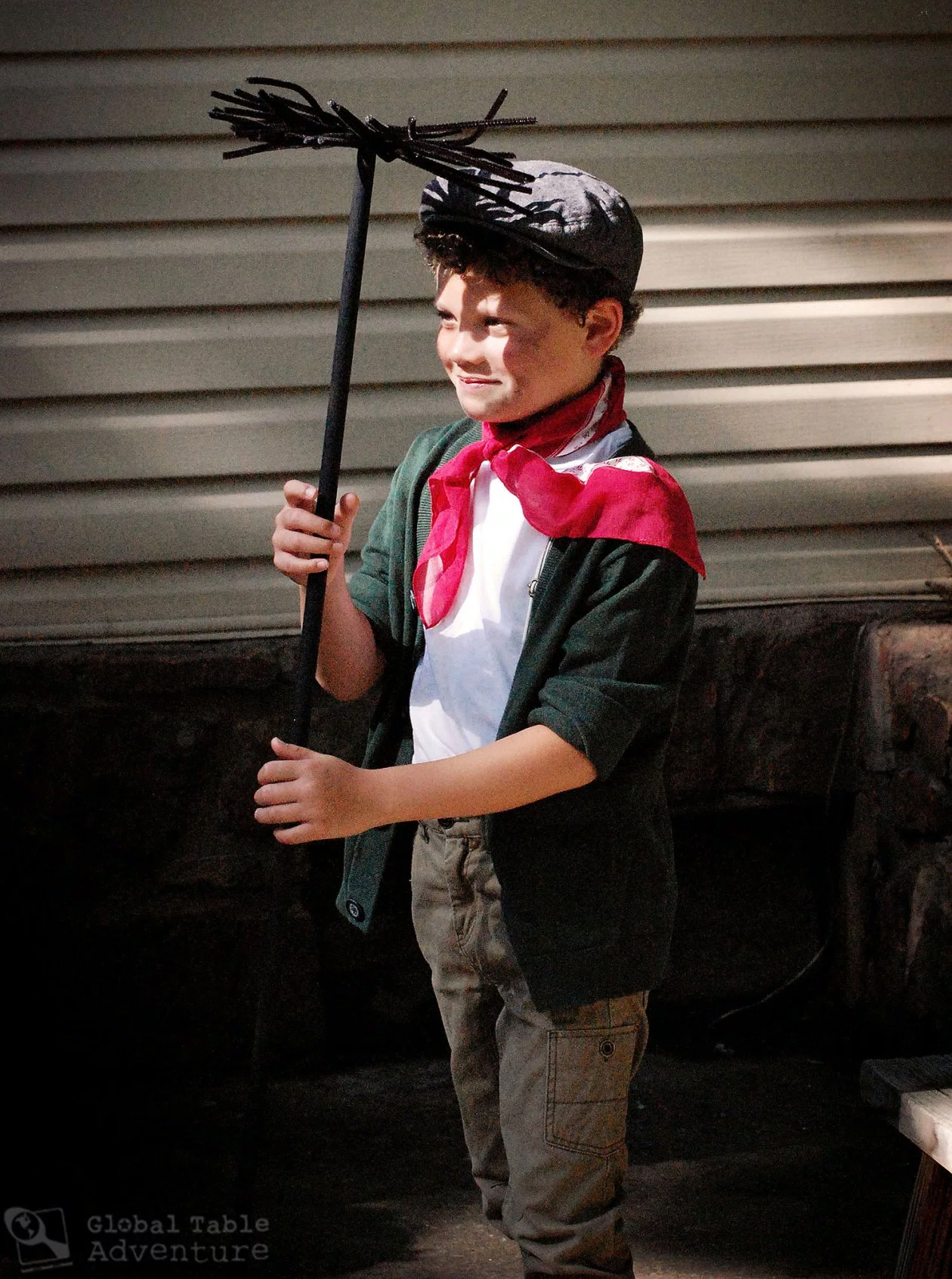 Mary Poppins Birthday Party: Chimney Sweet Costume
