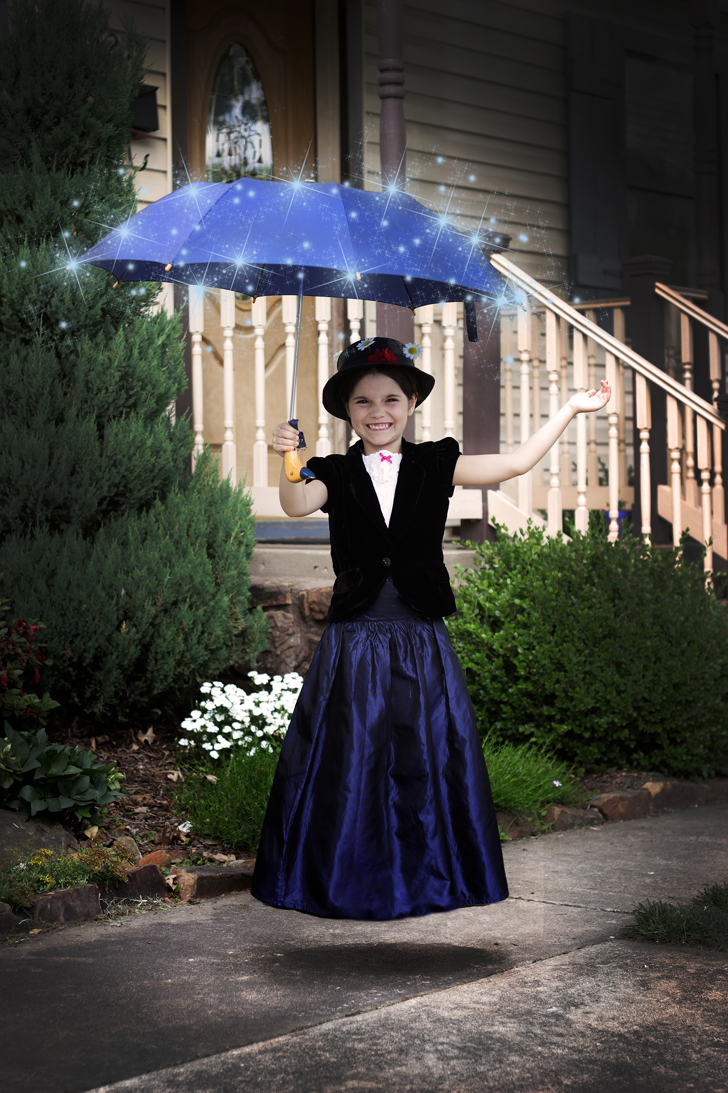 Mary Poppins Birthday Party: Floating Invitation