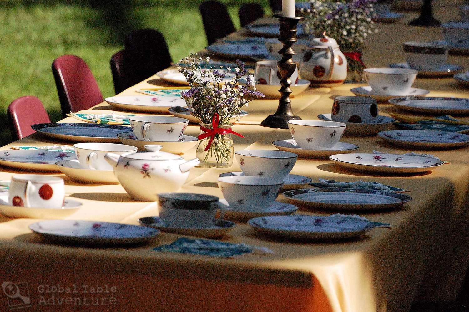 Mary Poppins Tea Party: Decor