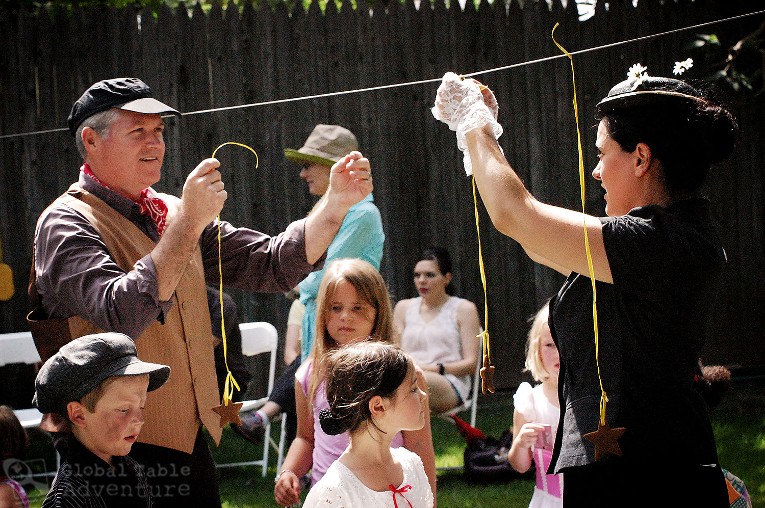 Mary Poppins Birthday Party: Gingerbread Stars