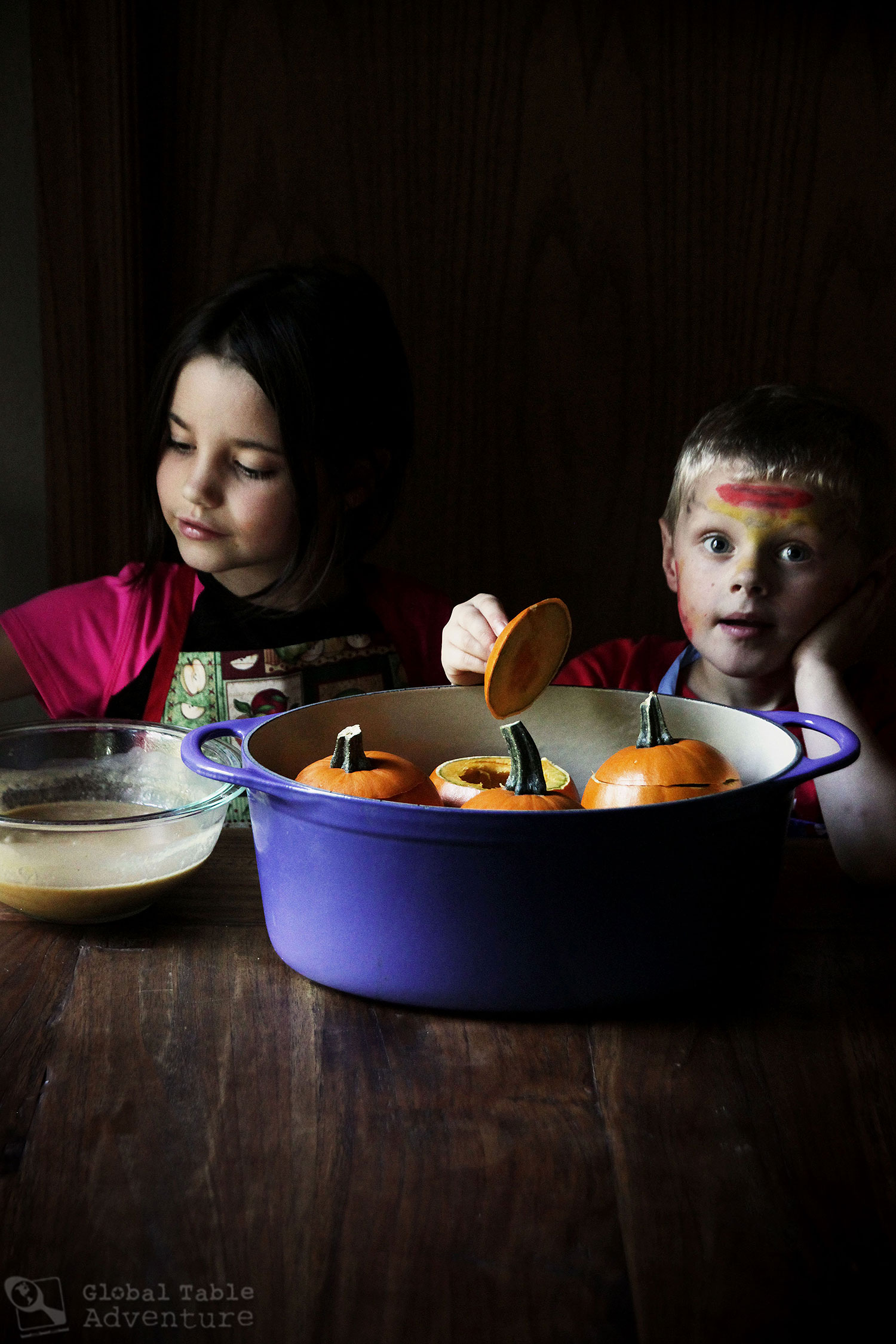 Recipe for Thai Coconut Custard steamed in a pumpkin