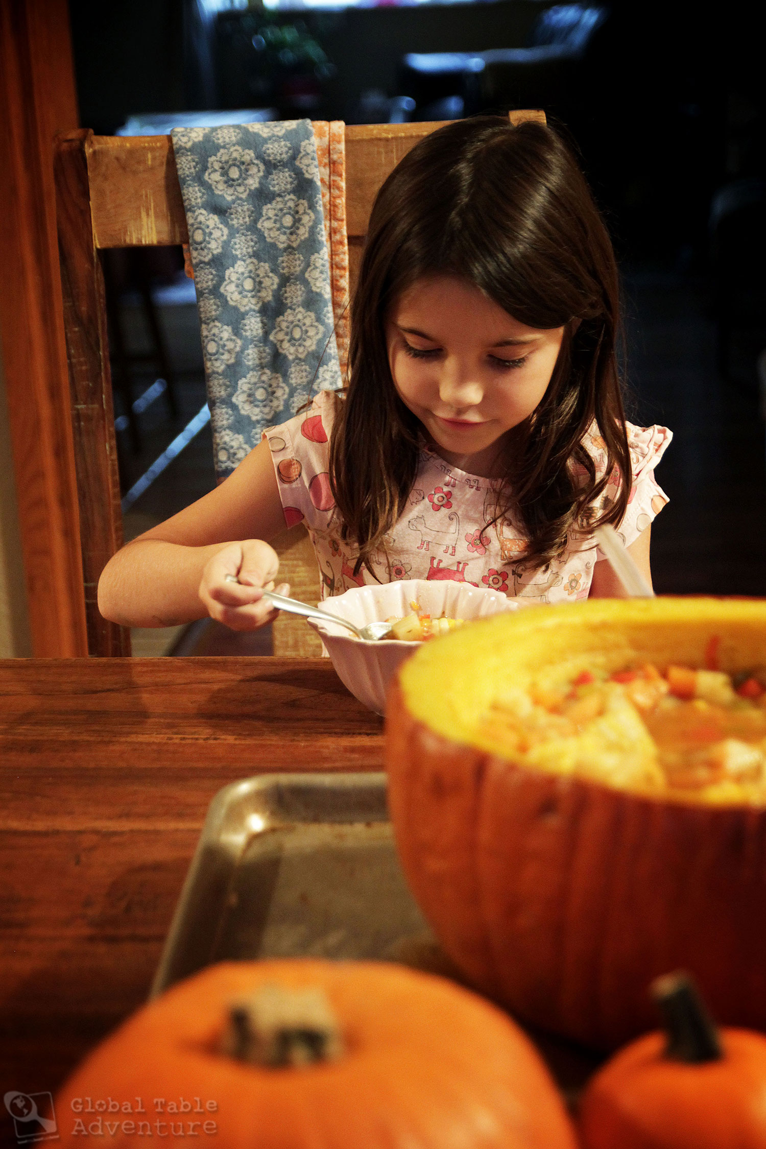 Argentine Beef Stew in a Pumpkin