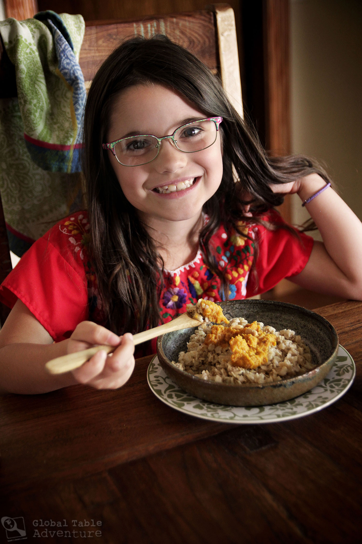 Zambian Breakfast: Pumpkin and Peanut Oatmeal Recipe